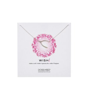 Dogeared Sterling Silver Wish Wishbone Necklace @ Nordstrom Rack