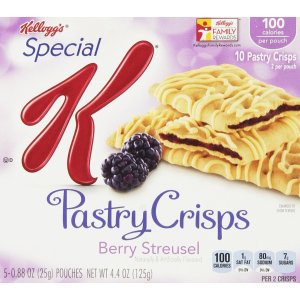 Kellogg's Special K Pastry Crisps, Berry Streusel