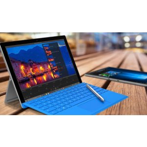 Microsoft Surface Pro 4 平板电脑 (i5, 8GB, 256GB版) + Type Cover套装