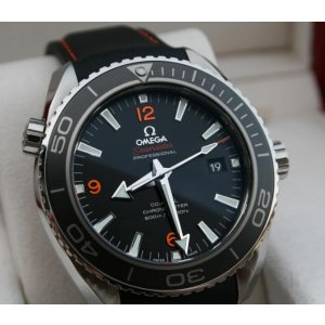 OMEGA Seamaster Planet Ocean Automatic Black Dial Stainless Steel Men's Watch