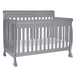 DaVinci Kalani 4-in-1 Convertible Crib with Toddler Rail, Grey