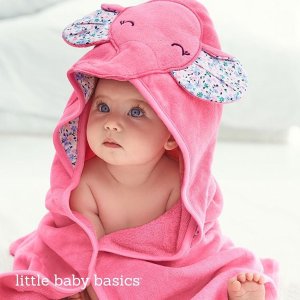 Baby and Kid's Hooded Towels @ Carter's