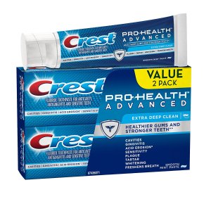 Crest Pro-Health Advanced Extra Deep Clean Toothpaste Twin Pack, 3.5 Ounce, Pack of 2