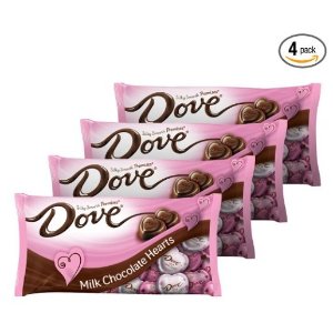 DOVE PROMISES 丝滑情人节心形巧克力-4袋