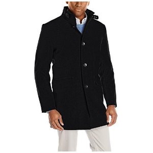 Kenneth Cole New York Men's Wool-Blend Walker Coat