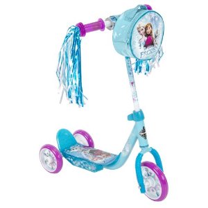 Huffy Girls' Frozen 3-Wheel 6" Preschool Scooter