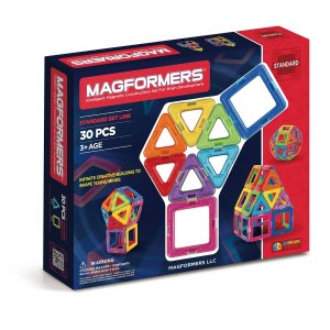 史低价！Magformers 益智磁力片玩具组合(30片装)
