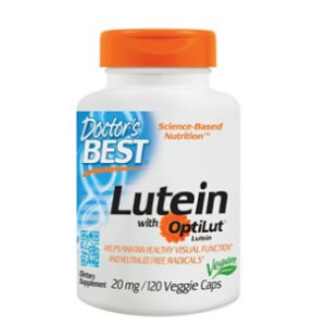 Doctor’s Best Lutein 20mg with Zeaxanthin 120 veggie caps