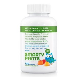 SmartyPants Kids Complete and Fiber Gummy Vitamins 120 count