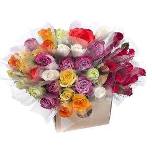 Single Roses, Red and Assorted Colors (150 stems)