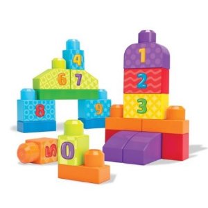 给宝宝的第一款积木 Mega Bloks 数字建筑玩具