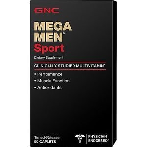 一天狂卖1500盒！GNC 健身明星产品 Mega Men Sport (90片装)