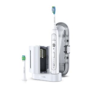 Philips Sonicare Flexcare Platinum Sonic Electric Toothbrush with UV Sanitizer, HX9192/02