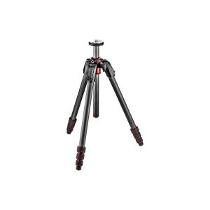 Manfrotto 190Go! 4-Section Carbon Fiber Tripod, 57.9" Max Height, Black