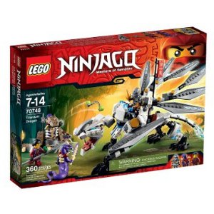 LEGO Ninjago Titanium Dragon Toy