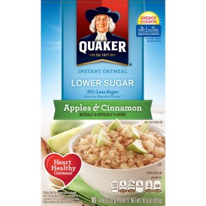 8-Pack of 10-Count Quaker Instant Oatmeal (Various Flavors)
