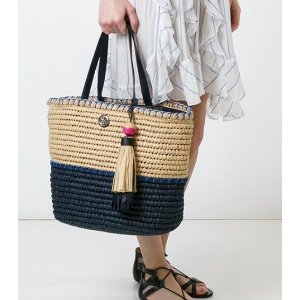 Tory Burch  Large Woven Tote