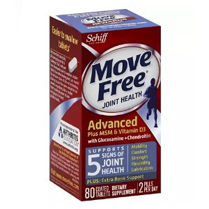 Schiff Move Free Joint Health Glucosamine Chondroitin Plus MSM & Vitamin D3, Tablets