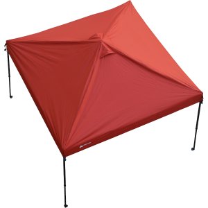 Ozark Trail 10' x 10' Gazebo Top for Tailgating or Sports Events, Red