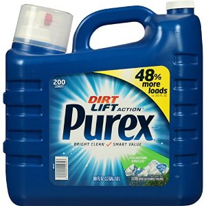Purex Liquid Laundry Detergent, Mountain Breeze, 300 oz (200 loads)