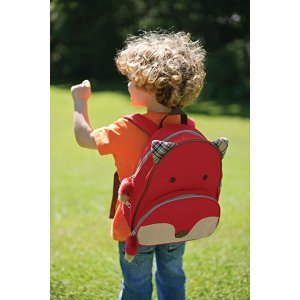 Skip Hop Zoo Little Kid & Toddler Backpack, Ferguson Fox