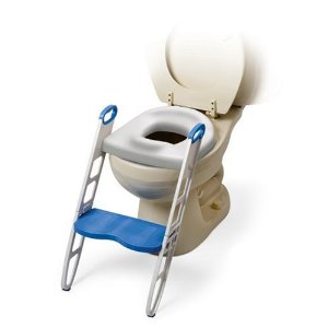 Mommys Helper 11148 CUSHIE STEP-UP - Padded Potty Seat w Step Stool