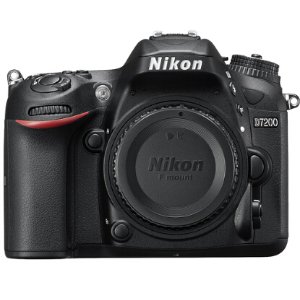 Nikon D7200 DX 24.2MP Digital SLR Camera Body with WiFi NFC Manufacturer Refurbished