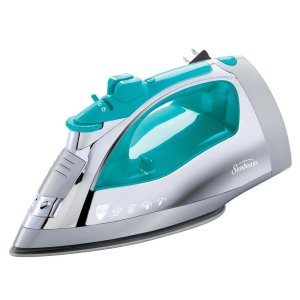 Sunbeam Steam Master Iron with Anti-Drip Non-Stick Stainless Steel Soleplate and 8' Retractable Cord