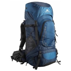 Ozark Trail 40升容量登山包，蓝色或灰色