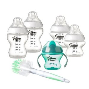 Tommee Tippee Closer To Nature Newborn Starter Gift Set, Clear