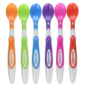 Munchkin Soft-Tip Infant Spoon, 6 Count @ Amazon