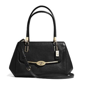 COACH Madison Small Leather Madeline East/West Satchel