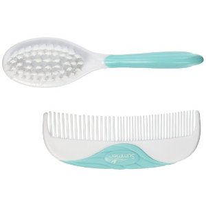Summer Infant Brush and Comb, Teal/White