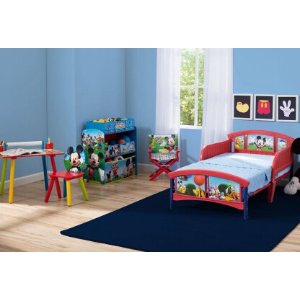Room in a Box儿童家具组（床，玩具收纳柜，椅子，小桌子套装）