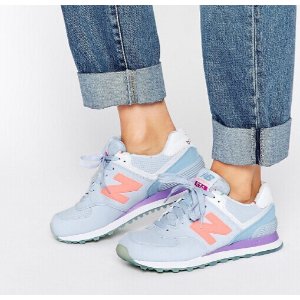 lo mismo Muslo Megalópolis New Balance 574 Lilac Trainers @ ASOS - Dealmoon