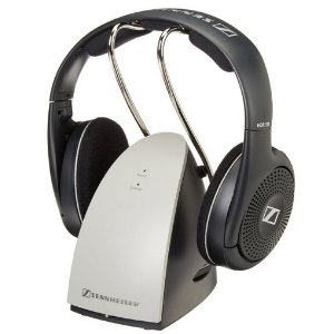 SENNHEISER RS120 On-Ear Wireless RF Headphones with Charging Dock