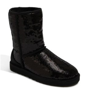 UGG Australia Classic Short with Sparkles' Boot