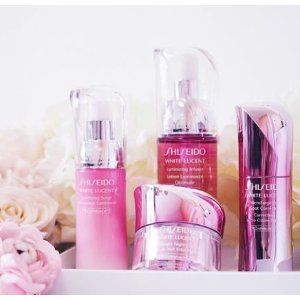 White Lucent Collection @ Shiseido