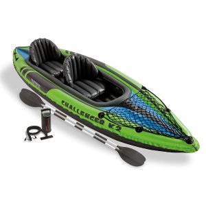 Intex Explorer K2 Kayak, 2-Person Inflatable Kayak Set