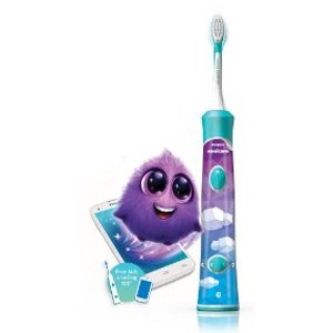 Amazon.com: Philips Sonicare for Kids Bluetooth Connected Rechargeable Electric Toothbrush, HX6321/02