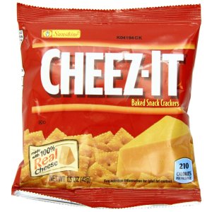 Kellogg's Cheez-It Baked Snack Crackers (Original, 1.5-Ounce Packages, Pack of 36)