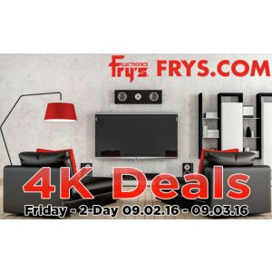 Email Promotion Deals Sep 2 - Sep 3 @ Fry's