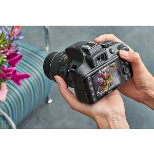 Nikon Refurbished D3300 w/ 18-55 VR II Lens + Wifi Adapter