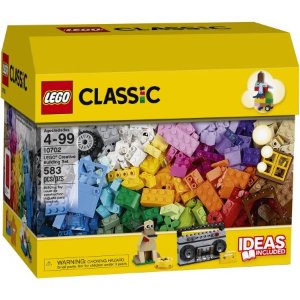 乐高LEGO 乐高经典创意玩具盒补充装 583片，10702
