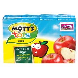 Mott's for Tots Apple, 6.75 fl oz boxes (Pack of 32) , Prime Member Only