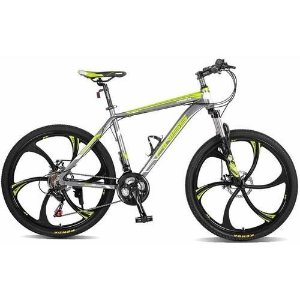 Merax Finiss 26" Aluminum 21 Speed Magnesium Alloy Wheel Mountain Bike