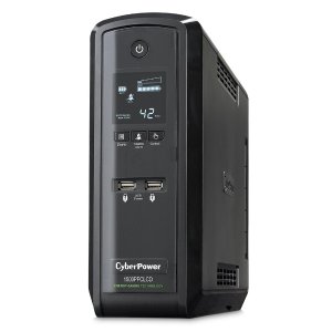 CyberPower CP1500PFCLCD PFC Sinewave UPS 1500VA 900W PFC Compatible Mini-Tower