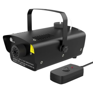 1byone party Fog Machine with Wired Remote Control