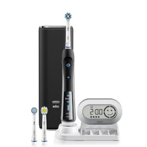 Oral-B Pro 7000 SmartSeries Black Electronic Power Rechargeable Battery Electric Toothbrush with Bluetooth Connectivity