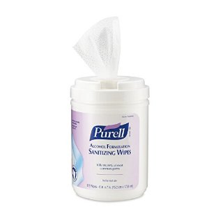 PURELL 9031-06 Antimicrobial Sanitizing Wipes (175 Count)  6 Pack